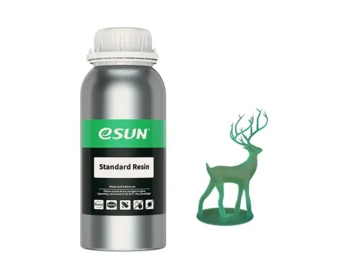 Фотополімерна смола eSUN Resin standard UV/LCD Green 1kg (STANDARDRESIN-G1000G)