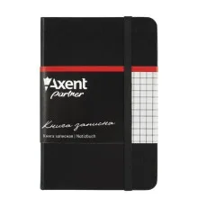 Книга записна Axent Partner, 95*140, 96sheets, square, black (8301-01-А)