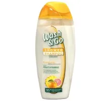 Шампунь Wash&Go 2 в 1 Енергія вітамінів фруктів 250 мл (8008970053127)