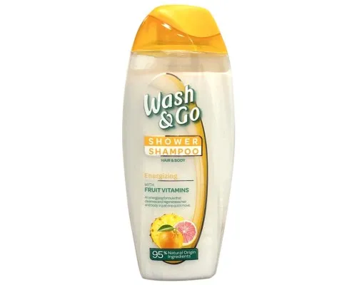 Шампунь Wash&Go 2 в 1 Енергія вітамінів фруктів 250 мл (8008970053127)