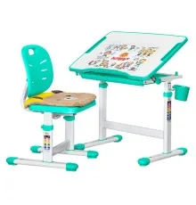 Парта зі стільцем Evo-kids Green (Evo-06 Ergo Z)