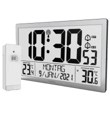 Настінний годинник Technoline WS8113 Silver (DAS302461)