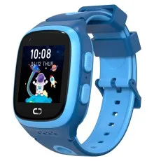 Смарт-годинник Canyon ZEFIR KW-49 E-SIM 4G GPS Blue Дитячий смарт-годинник (CNE-KW49BL)