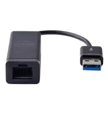 Перехідник USB 3.0 AM to RJ45 Ethernet 1000Mbps Dell (470-ABBT)