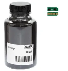 Тонер Pantum P2200/2050/M6500, 90г Black +chip AHK (3203063)