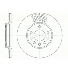 Гальмівний диск REMSA 6584.10