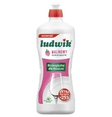 Засіб для ручного миття посуду Ludwik Малина 900 г (5900498028201)