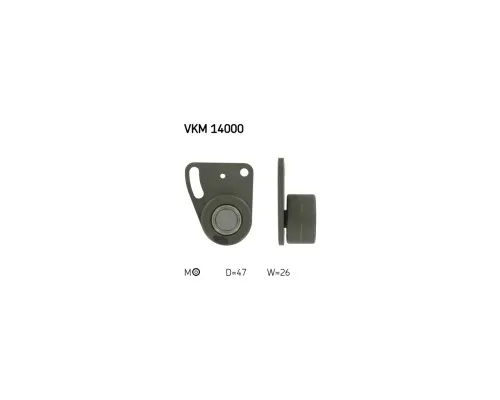 Ролик натягувача ременя SKF VKM 14000