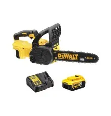 Ланцюгова пила DeWALT 18 В, 5 Ач, шина 30 см, ланцюг OREGON 3/8 (DCM565P1)