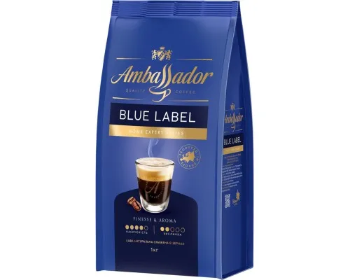 Кава Ambassador Blue Label в зернах 1 кг (am.52078)
