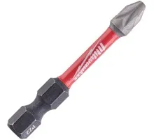 Біта для шуруповерта Milwaukee SHOCKWAVE, PZ2, 50мм 1шт (4932430865)