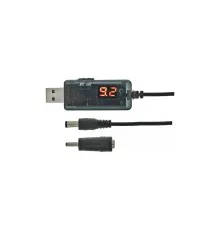 Кабель живлення USB to DC 5.5x3.5mm 9V-12V 0.8m Maxxter (UB-DC9/12-0.8M)