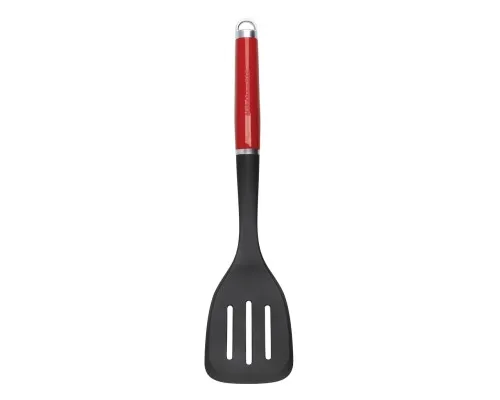 Лопатка кухонна KitchenAid Coreline з прорізами, 35,6 см, червоний (KAG002OHERE)