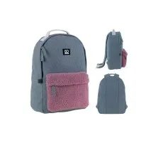 Рюкзак шкільний GoPack Education Teens 147 темно-сірий (GO25-147M-3)