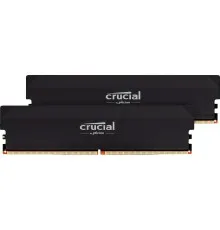 Модуль пам'яті для комп'ютера DDR5 64GB (2x32GB) 6400 MHz Micron (CP2K32G64C40U5B)