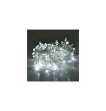 Гірлянда Voltronic Штора-Конус White 120LED, 8 режимів, 3х0,3 метра, прозора, BOX (DT-2025/S120SW)