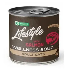 Консерви для котів Nature's Protection Lifestyle Adult cats Sterilised Soup Salmon 140 г (KIKNPLF63358)