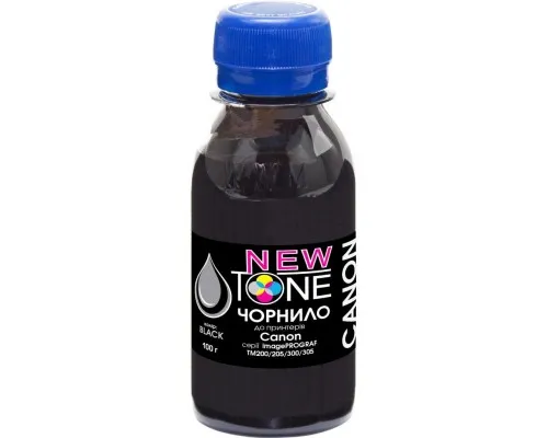 Чорнило NewTone Canon iPF TM-200/305 100г Black Pigm. (NT.PFI120Bk-2)