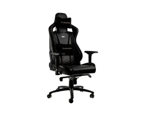 Крісло ігрове Noblechairs Epic Series Black/Gold (NBL-PU-GOL-002)
