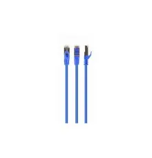 Патч-корд 5м S/FTP Cat 6A CU LSZH blue Cablexpert (PP6A-LSZHCU-B-5M)