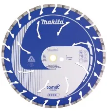 Круг відрізний Makita алмазний COMET по бетону сегментний 230х22,23 мм, сухий різ (B-12784)
