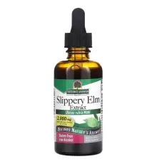 Трави Nature's Answer Слизький в'яз, 2000 мг, Slippery Elm Extract, 60 мл (NTA-00505)
