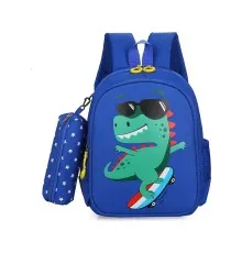 Рюкзак дитячий Evo-kids Small Dino Skate Blue (2418-24 Blue Dino Skate)