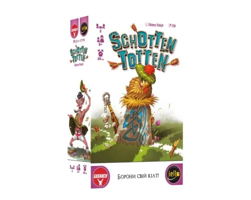 Настільна гра Geekach Games Шотен Тотен (Schotten Totten) (укр.) (GKCH063ST)