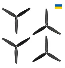 Пропелер для дрона PROP UA 10x7x3 GLASS FIBER 2СW+2CCW (CF10х7)