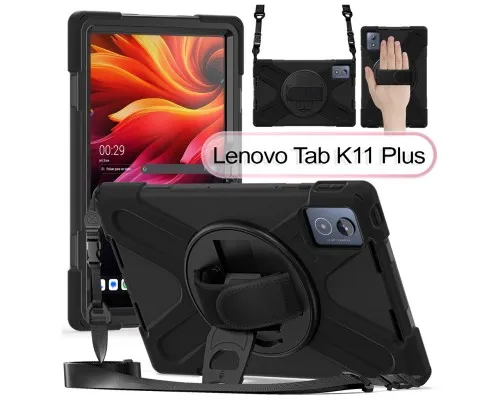 Чохол до планшета BeCover Heavy Duty Lenovo Tab K11 Plus TB-352F 11.45" Black (713635)