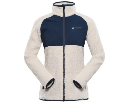 Кофта Alpine Pro Ferada 2 Wmn LSWF47B 128 - XS - бежевий/синій (007.022.0077)