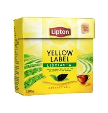 Чай Lipton Yellow Label листовий 100 г (5063270108482)