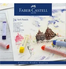 Пастель Faber-Castell Soft Pastels, м'яких, довжина крейди 70 мм, 24 кольори, 128324 (16794)