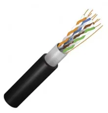 Кабель мережевий FinMark FTP 305м, CAT5e 4P 24AWG PE B Pull Box Outdoor (054594)