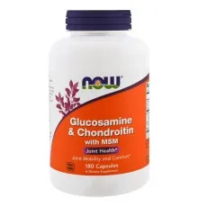 Вітамінно-мінеральний комплекс Now Foods Глюкозамин и Хондроитин с МСМ, Glucosamine & Chondroitin & M (NOW-03172)