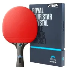 Ракетка для настільного тенісу Stiga Royal Crystal 4 Star FL (1214-2818-01) (931152)