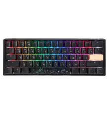 Клавіатура Ducky One 3 Mini Cherry MX Silent Red RGB UA USB Black (DKON2161ST-SUAPXCLAWSC1)