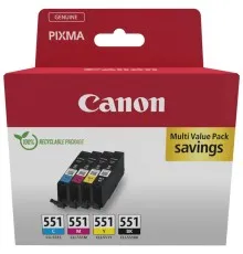 Картридж Canon CLI-551Multipack BK,C,M,Y (6509B015)