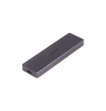 Кишеня зовнішня Maxxter M.2 NVMe & SATA SSD to USB-C 10Gbps black (EHDE-2280D-01)