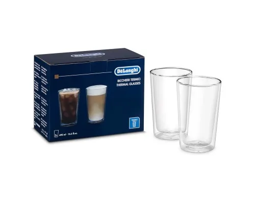 Набір склянок DeLonghi Drinks 480 мл 2 шт (AS00001404)
