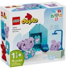 Конструктор LEGO DUPLO My First Повсякденні процедури: Час приймати ванну 15 деталей (10413)