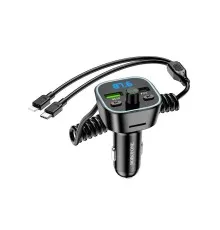 FM модулятор BOROFONE BC45, Black, Box (BC45)