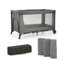 Дитячий манеж Kinderkraft Joy 2 Dark Grey (5902533925117)