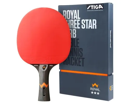 Ракетка для настільного тенісу Stiga Royal WRB 3 Star FL (1213-2818-01) (931153)