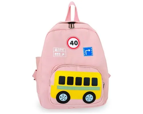 Рюкзак дитячий Evo-kids Small Bus Pink (2418-7 Pink Bus)