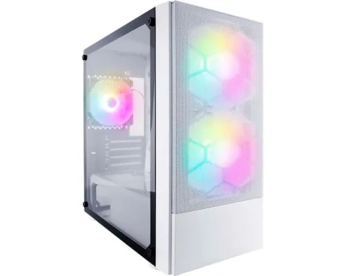 Корпус для ПК 1stPlayer X4-M-WH-2F1P-W-1F1-W