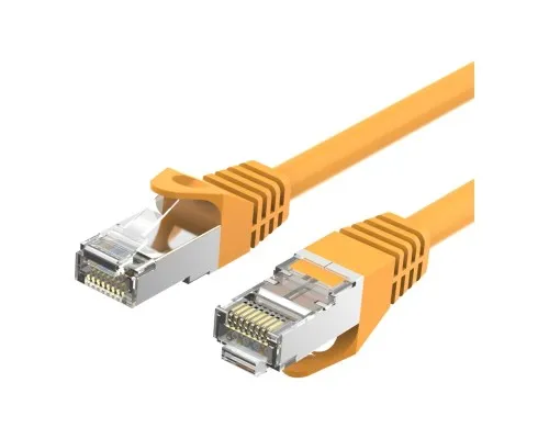 Патч-корд 3м, RJ-45 cat 6a S/FTP yellow Vention (VPC6SSTP-Y300)
