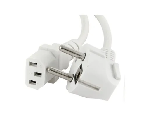 Кабель живлення C13 1.8m white Cablexpert (PC-186W-VDE)