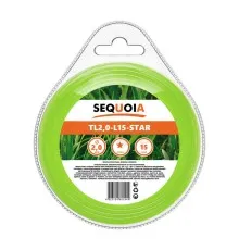 Жилка косильна SEQUOIA 2.0 мм * 15 мм, зірка (TL2.0-L15-Star)