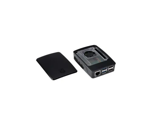 Корпус для Мікро ПК Raspberry Pi Корпус чорний для Raspberry Pi 5 офіційний (SC1160/OFI123)